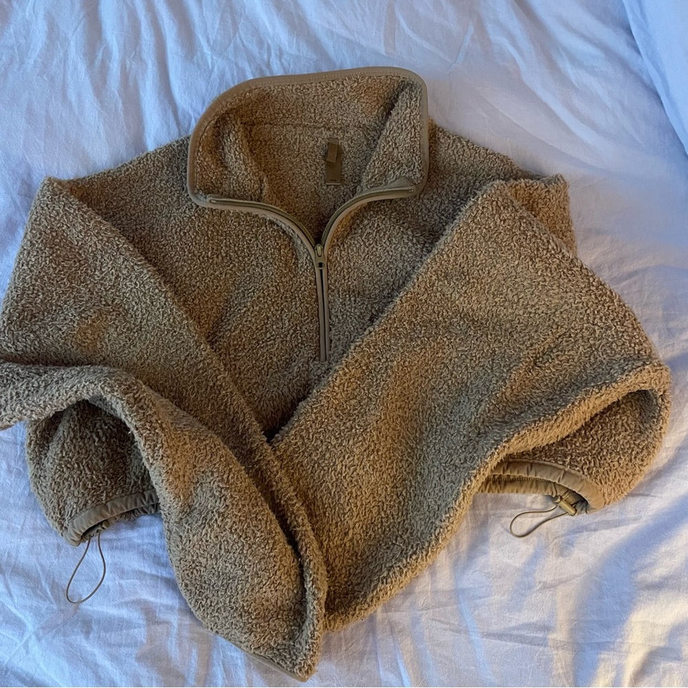 skims cozy cropped pullover